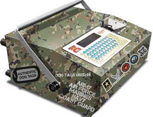 MDT500 HE Military Dog Tag Machine
